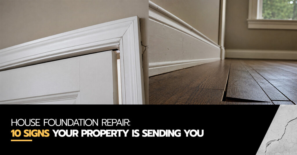 Home Foundation Repair: 10 Signs Your Property Is Sending You